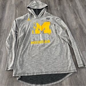 Men’s Michigan Jordan Hoodie Tee